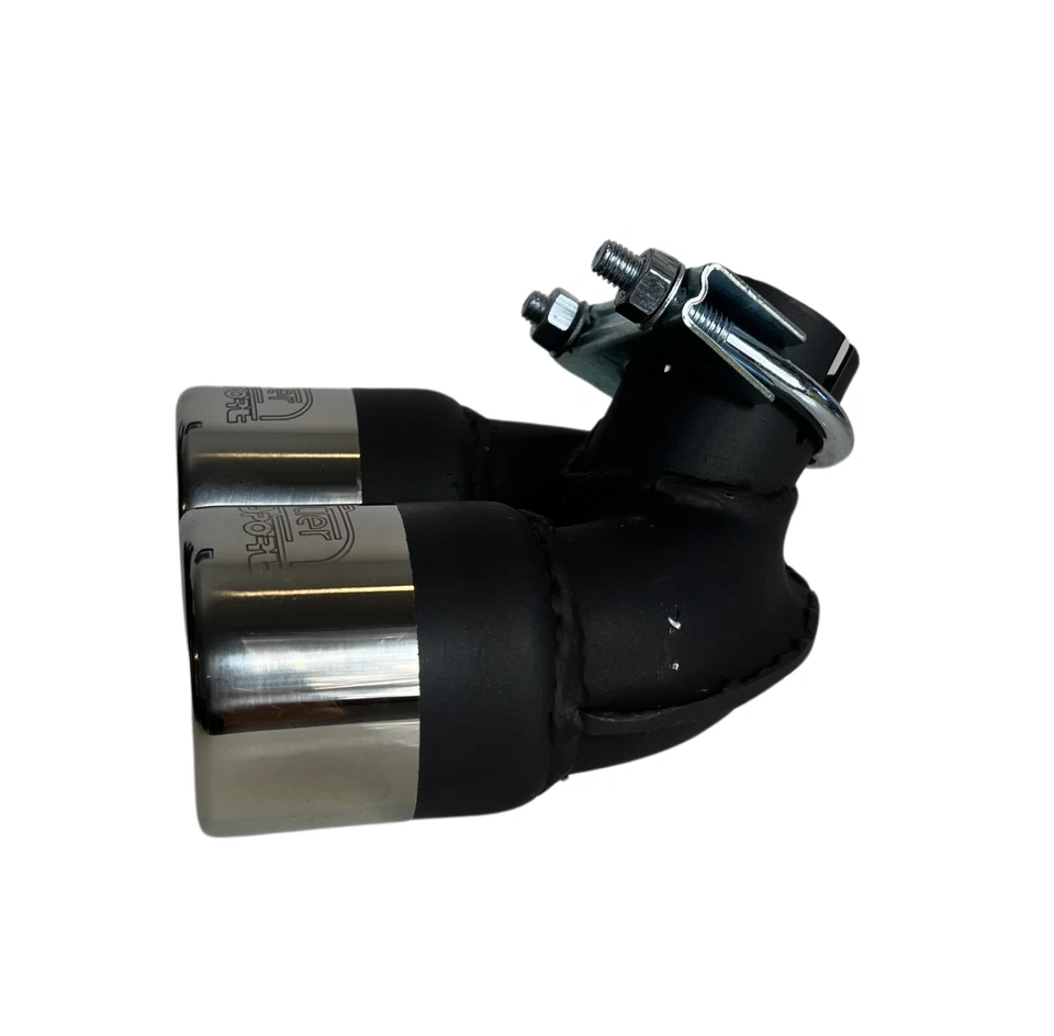 Tubo de escape de doble tubo para óptica de escape deportivo SMART Fortwo 450 - Imagen 4 de 4