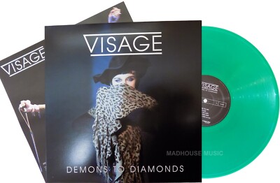 VISAGE LP Demons To Diamonds GREEN VINYL 2015 New and UNPLAYED + Insert + Promo
