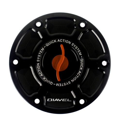Motorcycle CNC Fuel Keyless Fuel tank Gas Cap Cover for DUCATI DIAVEL 1260 19-20 - Picture 8 of 9