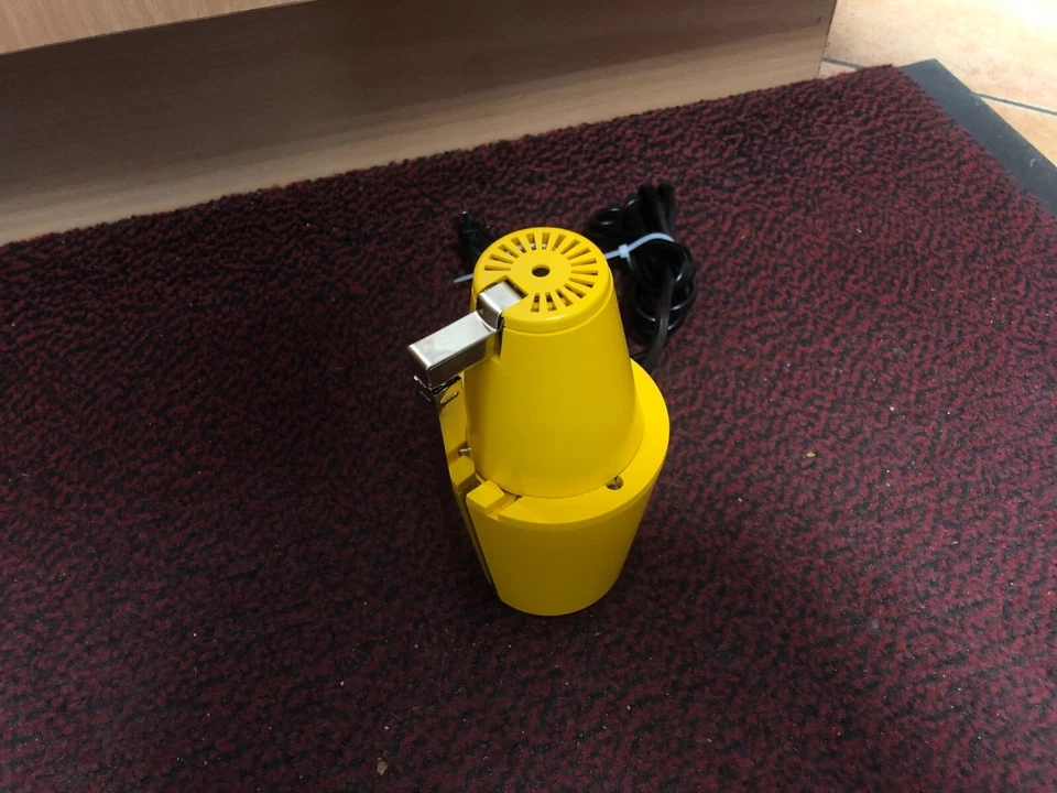 RR-Leuchten LAMPETTE Halogen GELB Designklassiker 60er Reiseleuchte NEU - Bild 4 von 4