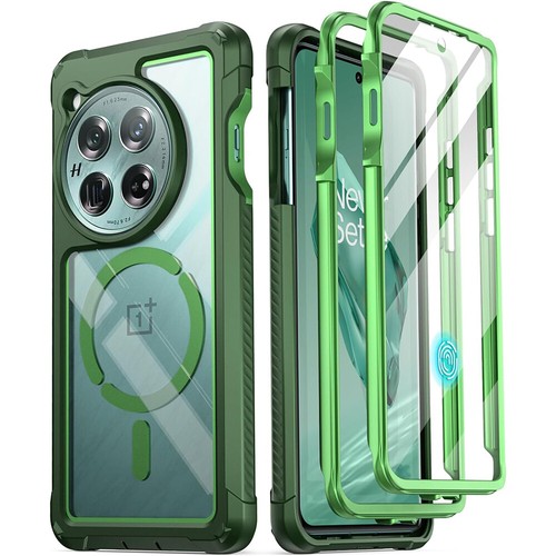 For OnePlus 12 5G Case Poetic Built-in Screen With Magsafe Rugged Clear Cover - Picture 12 of 26