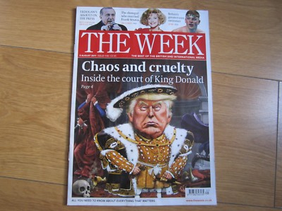 The Week Magazine August 2017 Donald Trump New.