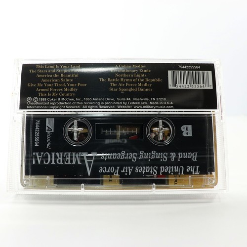 America! United States Air Force Band (Cassette Tape, 1999, Altissimo) TESTED - Picture 2 of 6