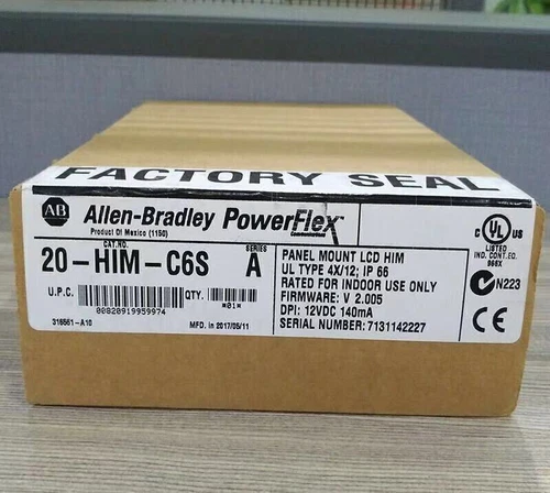 New Sealed Allen-Bradley 20-HIM-C6S Powerflex Panel Mount LCD HIM AB 20HIMC6S - Picture 1 of 4