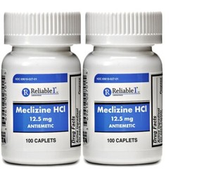 Meclizine 12.5 mg tab