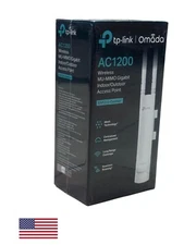 TP-Link EAP225-Outdoor |AC1200 Wireless Gigabit MU-MIMO Outdoor Access Point New