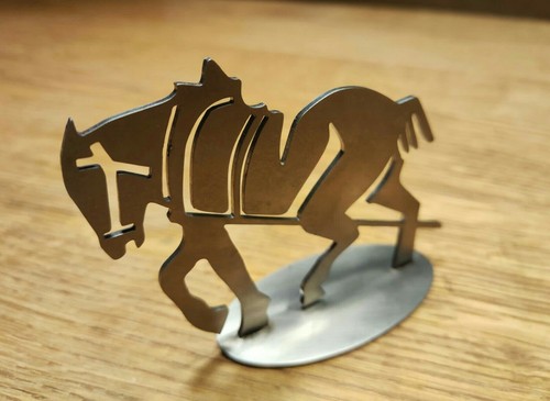 ⚠️Kühlerfigur FENDT Stahl Dieselross Farmer⚠️