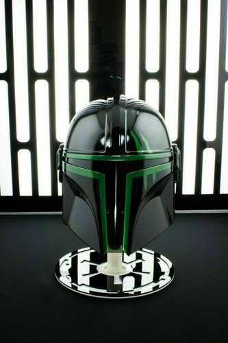 Casco Mandaloriano Personalizzato The Mandalorian Nero Indossabile Armatura Da Collezione Regali