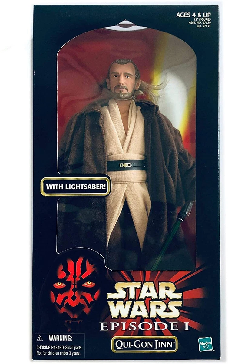  STAR WARS: Episode I The Black Series Qui-Gon Jinn, 6-inch :  Toys & Games