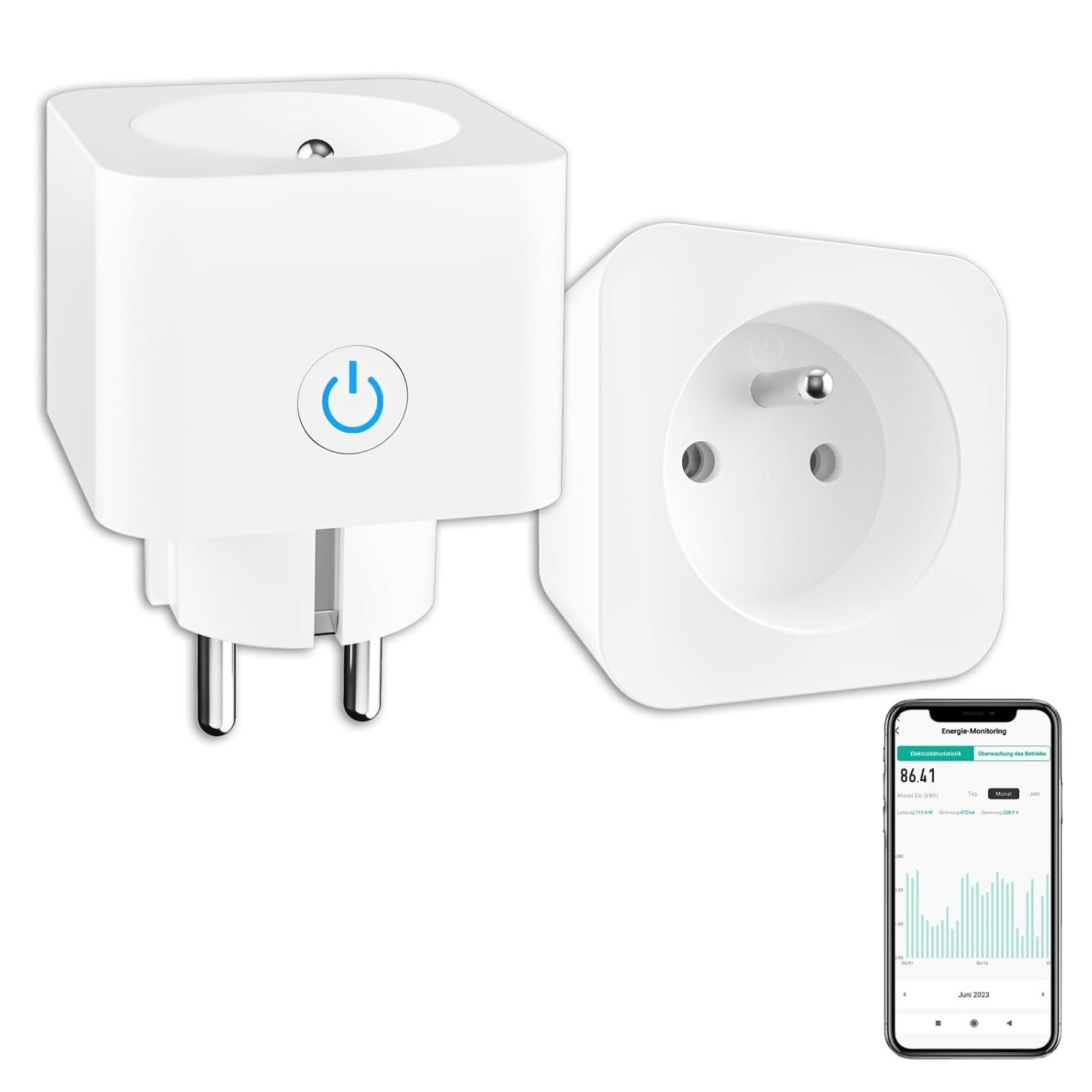 Prise connectée wifi ANTELA 16A pour réduire vos factures