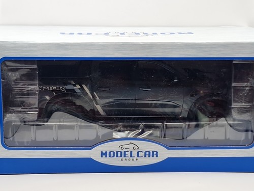 Ford Ranger Raptor Pick Up 2023 gris oscuro metálico modelo coche 1:18 MCG - Imagen 6 de 6