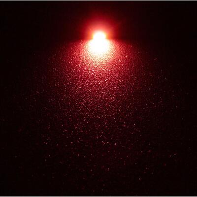 10x Superhelle LEDs SMD 0603 Rot mit Kupferlackdraht 20cm + 12V Vorwiderstand