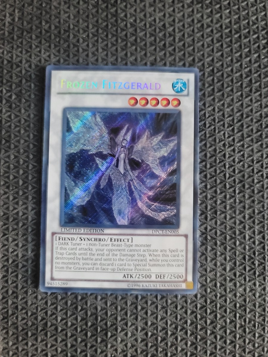 yugioh frozen fitzgerald deck 5Ds 2011 Duelist Pack Collection Tin Fitzgerald, Underground Arachnid, Zeman the Ape King Hundred Eyes Dragon : Toys & Games If this card attacks Yugioh Frozen Fitzgerald DPCT Konami