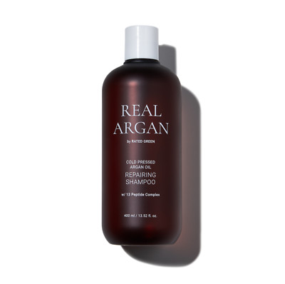 RATED GREEN REAL ARGAN Repairing Shampoo 400ml (13.52oz)