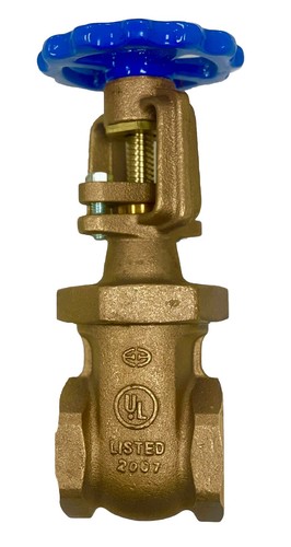 2" NPT Messing Absperrschieber Feuer Haupt OS&Y UL gelistet - Bild 3 von 6