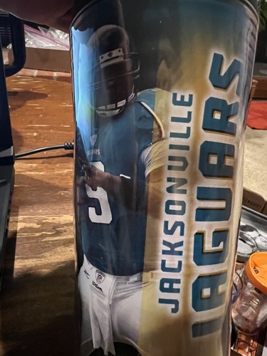Jacksonville Jaguars Contour, Travel Mug w/Lid 16oz, Maurice Jones-Drew - Picture 2 of 4