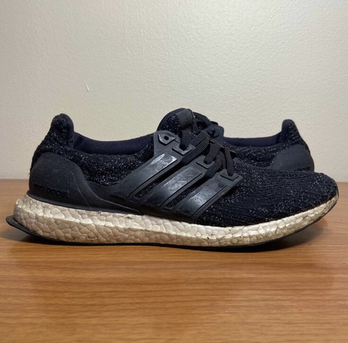 ultraboost black white speckle