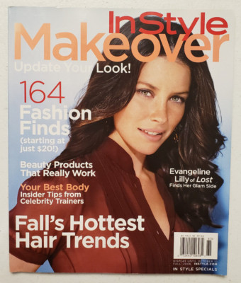 InStyle Makeover Magazine Fall 2006 Evangeline Lilly Cover