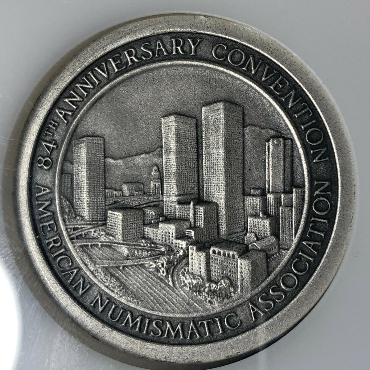 1975 American Numismatic Association 84th Annual Convention Medal