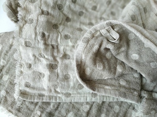 Pure flax LINEN bath towel for face, hands. Haartuch serviette high quality - 第 7/10 張圖片
