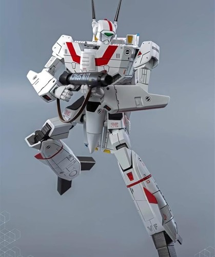 Threezero Transform Robotech ROBO- DOU VF-1J White Hunter Action Figure New - Picture 2 of 6