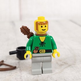 Lego Dark Forestman 3 Minifigure w/ Quiver + Bow - Castle 6024 6079 cas008