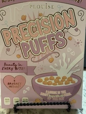 P. Louise Precision Puffs 5 Piece Makeup Brush Set. NEW IN BOX