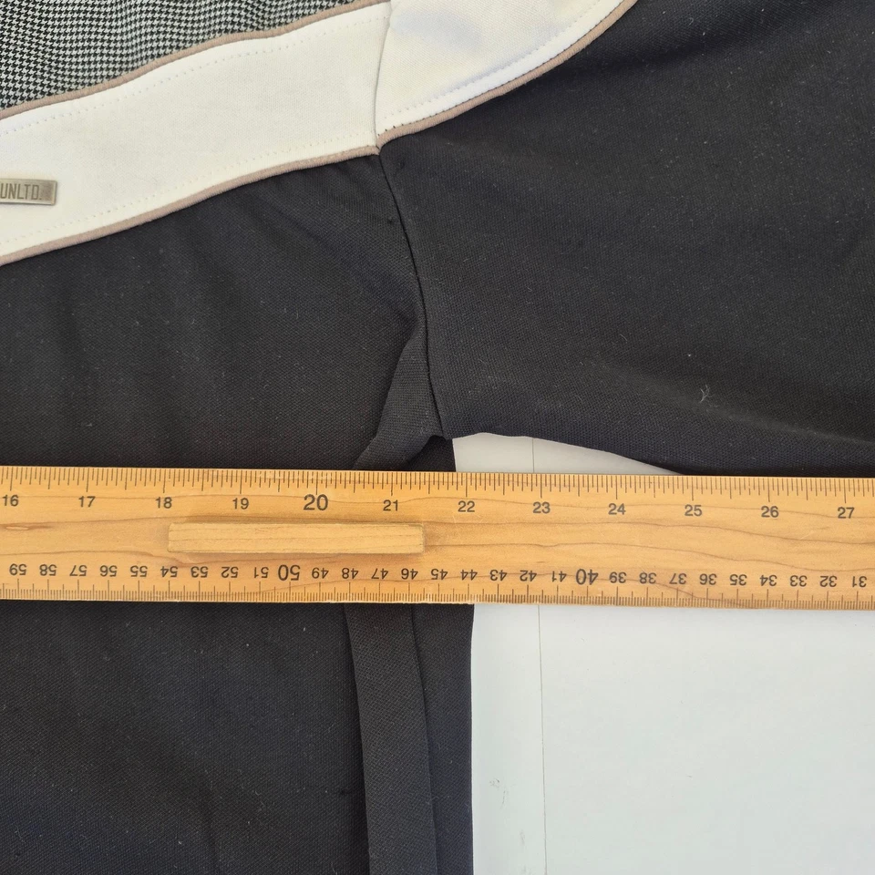 Chaqueta deportiva ECKŌ UNLTD mediana negra para hombre ropa deportiva cremal... - Imagen 3 de 4