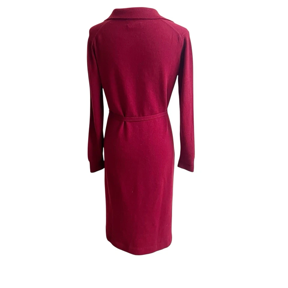 Женское винтажное 100% кашемировое миди-платье-свитер Orvis от Jacques Deloux маленькое - Изображение 2 из 4