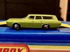Vintage Matchbox Lesney No. 55 or 73 Mercury Station Wagon Green w Dogs England