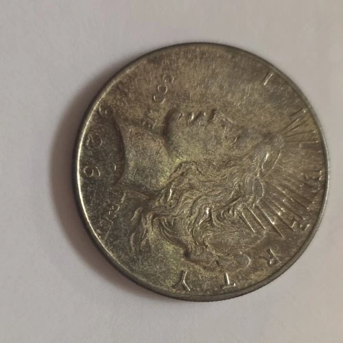 1926 S Peace Dollar $1 90% Silver Business Strike US Coin Circulated