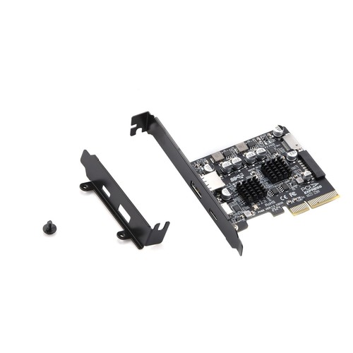 PCIe to USB 3.2 Gen 2 Adapter 10 Gbps PCI-E Type-C Type-E 19P/20P Expansion Card - Afbeelding 2 van 12