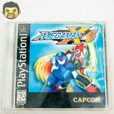Mega Man X4 PS1 Sony PlayStation 1 1997 1st Print + Reg Card Tested SHIPS FAST