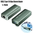 Realtek RTL8159 USB3.2 Type-C to RJ45 10G Ethernet Network Adapter for Laptop/PC