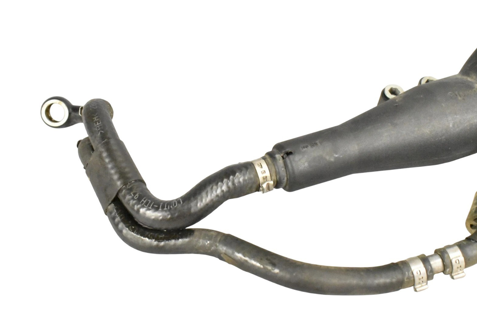 07-16 Bentley Continental Left Side Engine Oil Separator W/ Pipe 07C103495 Oem