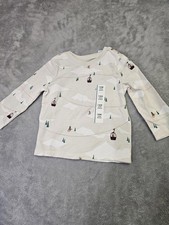 New Cozy Kid's Long Sleeve Shirt - Mountain Theme