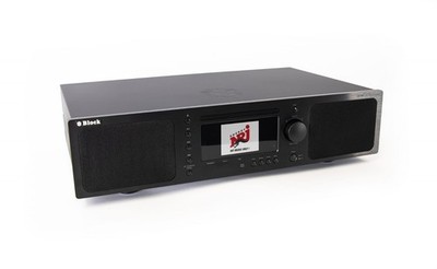 Audio Block BB-200 Boombox Bluray Receiver saphiershwarz -neu-