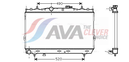 Fits AVA HY2095 HYUNDAI ELANTRA WATER COOLER (2000) 1.6  ⭐UK Stock⭐