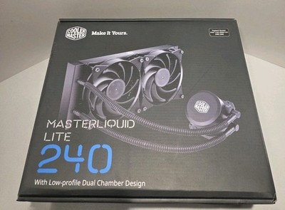 Cooler Master MasterLiquid Lite 240 AIO Liquid CPU Cooler - Lightly Used