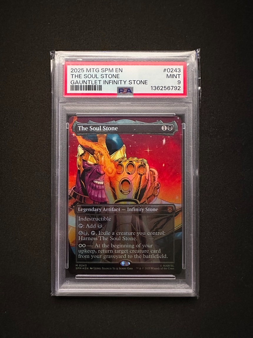 The Soul Stone (Borderless) Marvel's Spider-Man Foil for sale