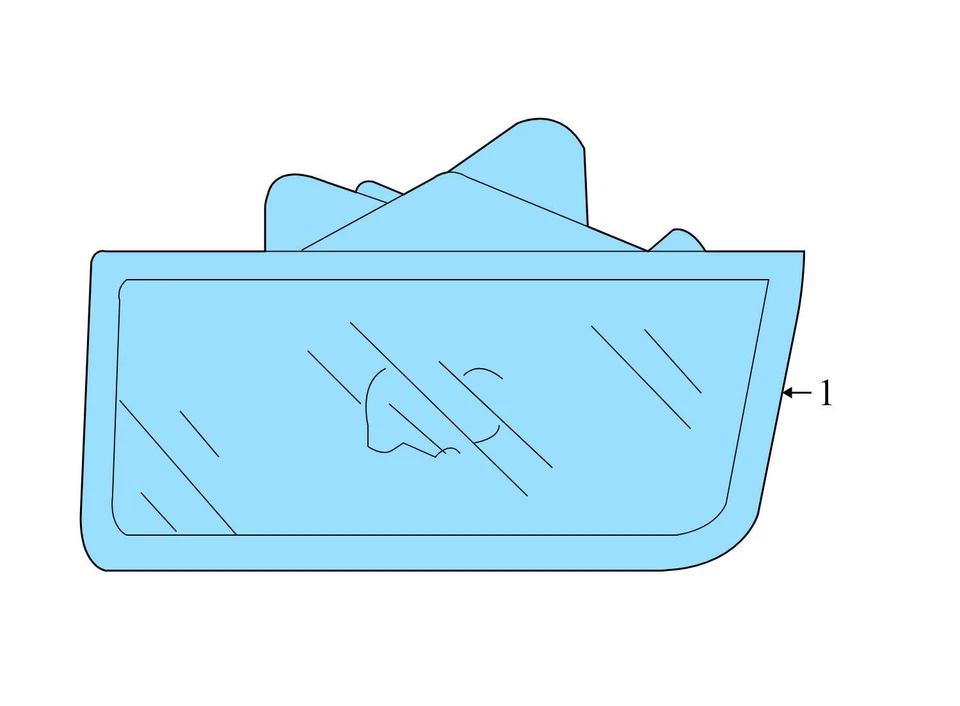 2005-2008 AUDI S4 B7 - Front Right Bumper SIDE Marker Light / Reflector - Image 3 of 4