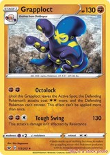 Grapploct Pokemon SWSH01 113/202 NM R SWSH01: Sword  Shield Base Set