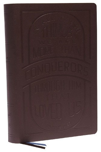KJV Holy Bible: Large Print with 53,000 Cross References, Bro... - 9780785293255