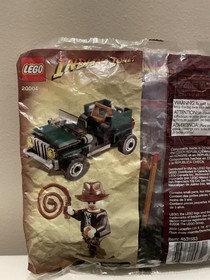 Lego 20004 Indiana Jones Jungle Cruiser, Brickmaster minifigure, Sealed Retired