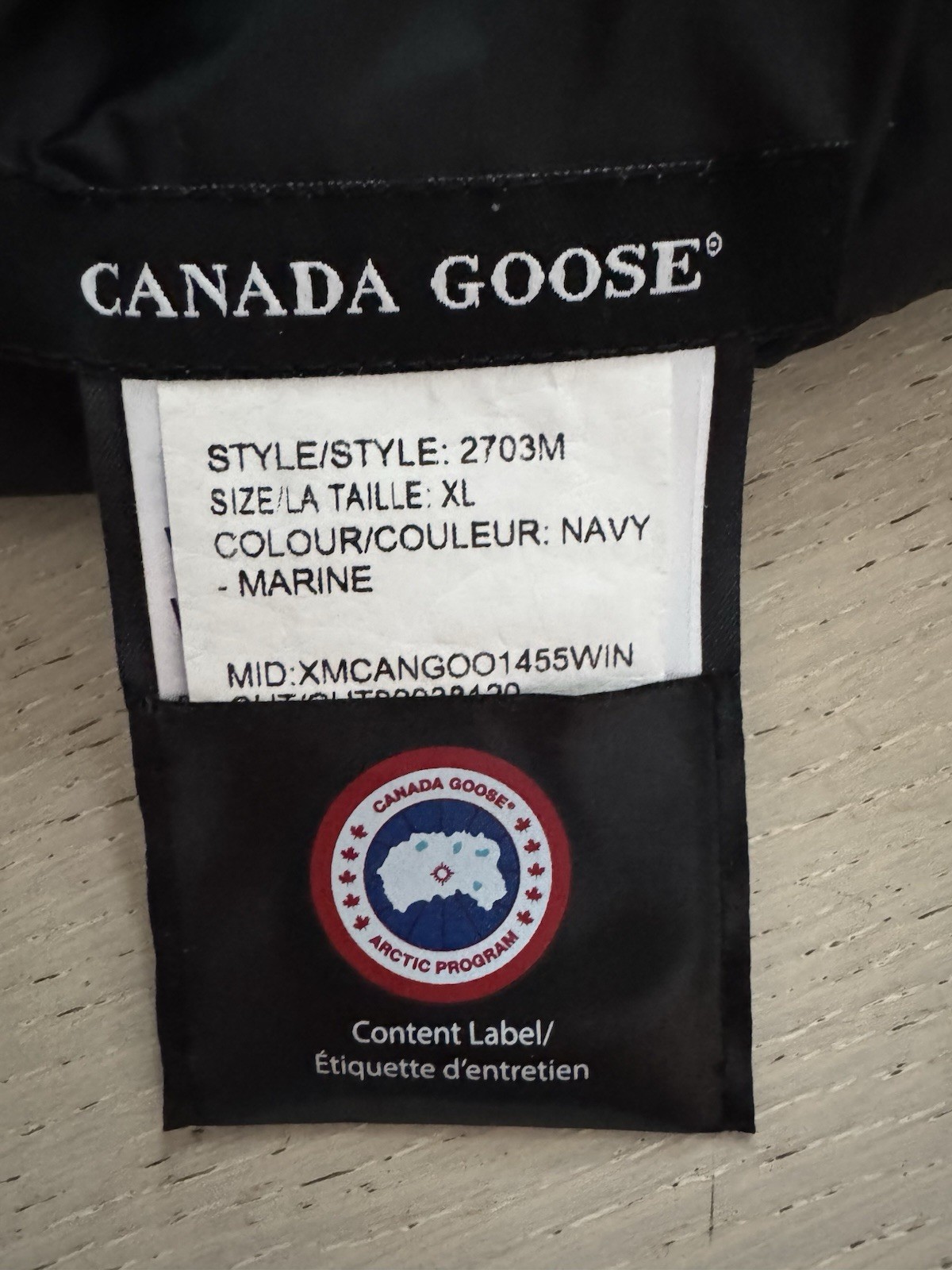 Canada Goose Hybridge Lite Down Puffer Jacket XL Marine Blue image 8