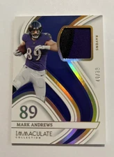 2023 Panini Immaculate - Immaculate Numbers Memorabilia Mark Andrews #INM-39 /89