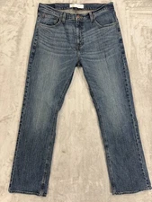 Signature Levi Strauss Gold Bootcut Jeans Mens 36x34 Blue StoneWash Stretch