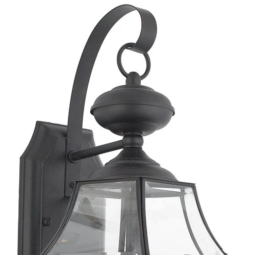 Quoizel Newbury 20"H Mystic Black 2-Light Outdoor Wall Light - Picture 3 of 3