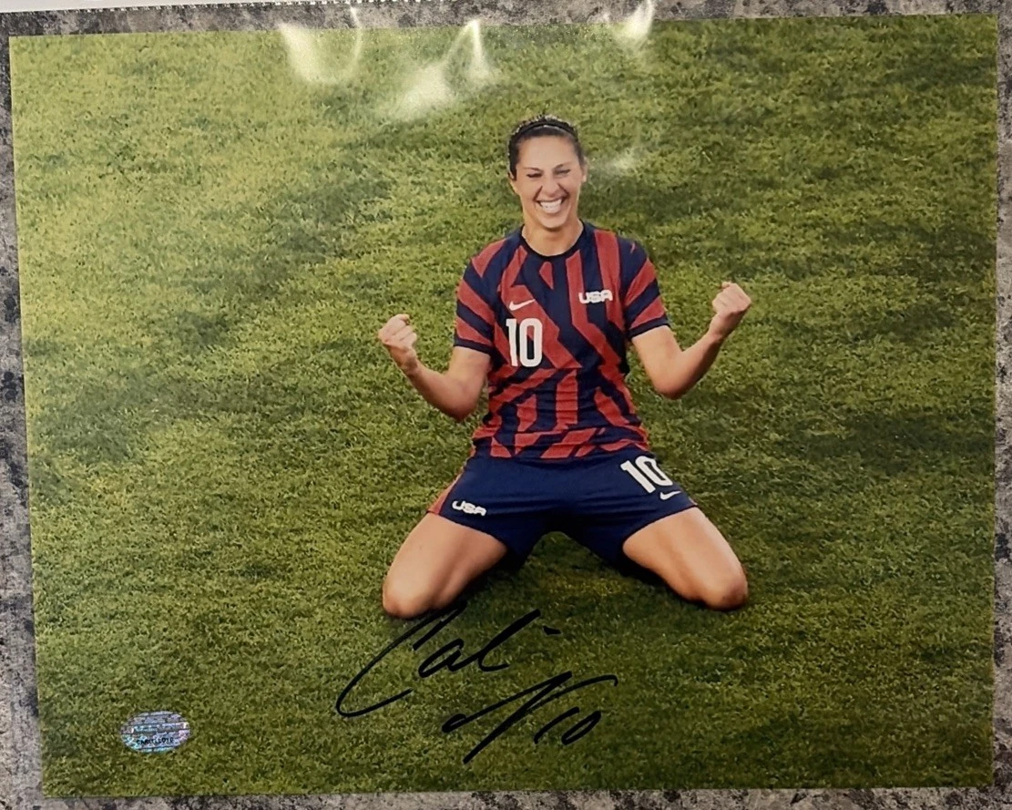 Carli Lloyd Soccer Original Autographed Photos for sale | eBay
