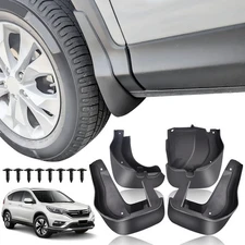 SET of 4 For Honda CRV 2012 -2016 Splash Guards Front Rear Mud Flaps Mudgugards